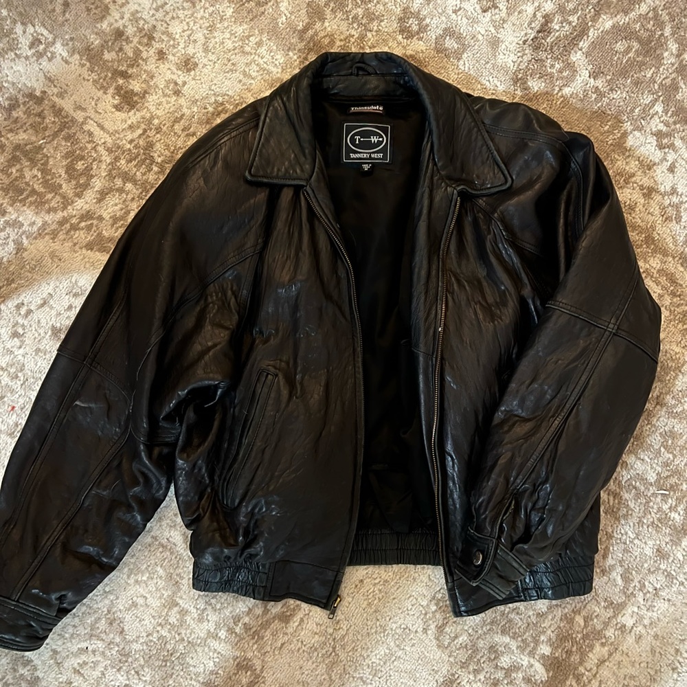 Vintage Genuine Leather Jacket